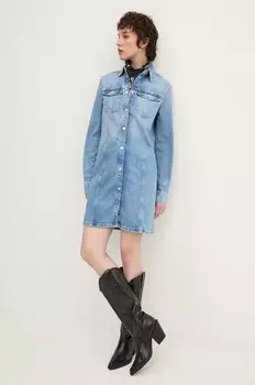 Джинсовое платье Tommy Jeans, синий