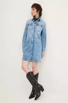 Джинсовое платье Tommy Jeans, синий