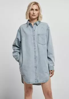 Джинсовое платье Urban Classics, синий