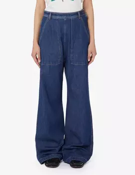 Джинсовые брюки Weekend Max Mara, синий