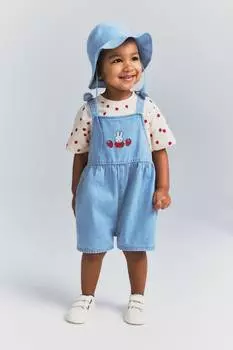 Джинсовые комбинезоны H&M, мультиколор