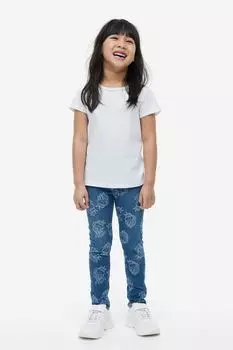 Джинсовые леггинсы H&M