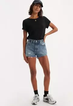 Джинсовые шорты 501 ORIGINAL Levi's, цвет the future is now