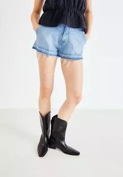 Джинсовые шорты A-LINE SKY Pepe Jeans, синий деним