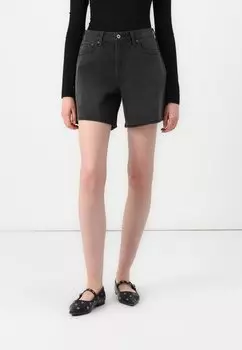 Джинсовые шорты Abercrombie & Fitch, черный