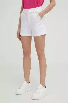 Джинсовые шорты Answear Lab, белый