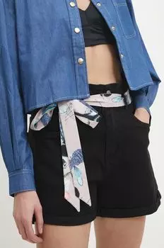 Джинсовые шорты Answear Lab, черный