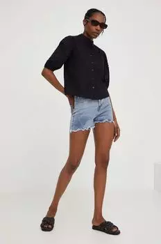 Джинсовые шорты Answear Lab, синий