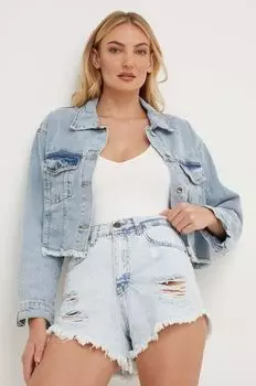 Джинсовые шорты Answear Lab, синий