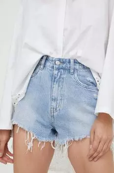 Джинсовые шорты Answear Lab, синий