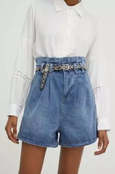 Джинсовые шорты Answear Lab, синий