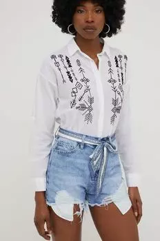 Джинсовые шорты Answear Lab, синий