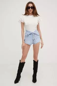 Джинсовые шорты Answear Lab, синий
