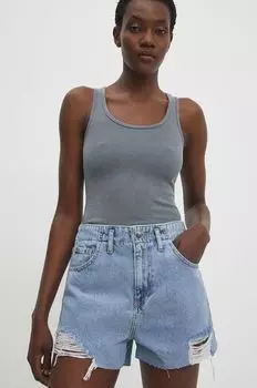 Джинсовые шорты Answear Lab, синий