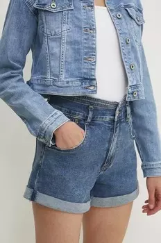 Джинсовые шорты Answear Lab, синий