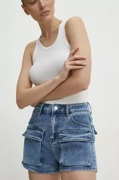 Джинсовые шорты Answear Lab, синий