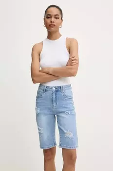 Джинсовые шорты Answear Lab, синий