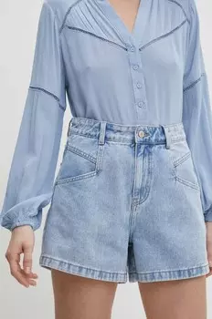 Джинсовые шорты Answear Lab, синий