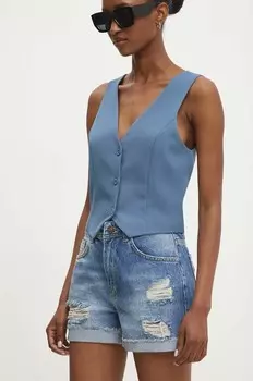 Джинсовые шорты Answear Lab, синий