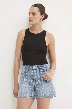 Джинсовые шорты Answear Lab, синий