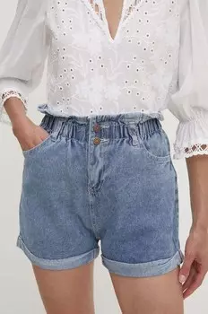 Джинсовые шорты Answear Lab, синий