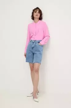 Джинсовые шорты Answear Lab, синий