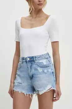Джинсовые шорты Answear Lab, синий