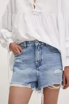 Джинсовые шорты Answear Lab, синий