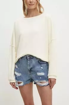 Джинсовые шорты Answear Lab, синий
