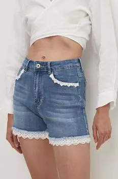 Джинсовые шорты Answear Lab, синий
