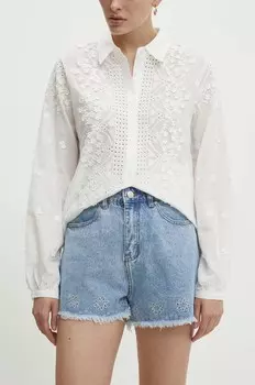 Джинсовые шорты Answear Lab, синий