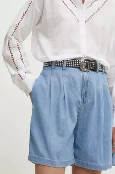 Джинсовые шорты Answear Lab, синий