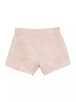 Джинсовые шорты-бабочки (7-14) Guess Factory, цвет Pink Roses