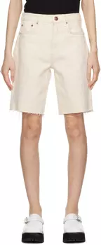 Джинсовые шорты-бермуды Off-White rag &amp; bone