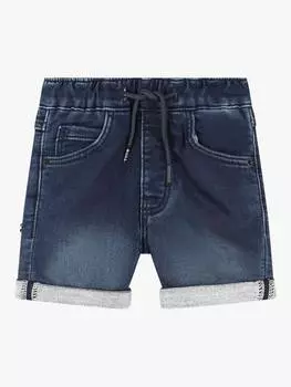 Джинсовые шорты boss baby HUGO BOSS, синий