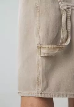 Джинсовые шорты Carpenter BDG Urban Outfitters, светло-коричневый