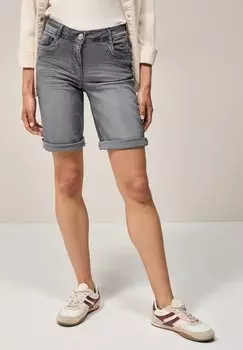 Джинсовые шорты CASUAL FIT Cecil, серый
