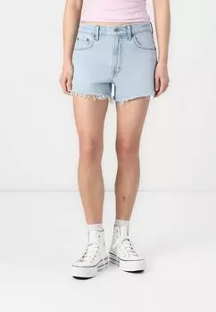 Джинсовые шорты CLASSIC CUT OFF Abercrombie & Fitch, светло-голубой