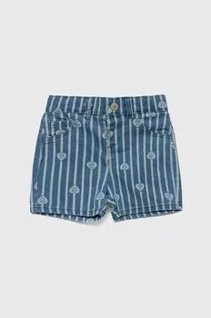 Джинсовые шорты /девочки Guess, синий