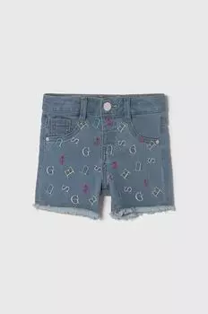 Джинсовые шорты /девочки Guess, синий