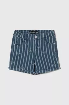 Джинсовые шорты /девочки Guess, синий