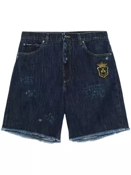 Джинсовые шорты Dolce & Gabbana, синий