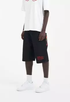 Джинсовые шорты Ed Hardy, черный