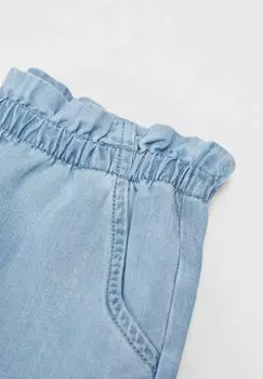 Джинсовые шорты ELVIRA Mango Kids, синий