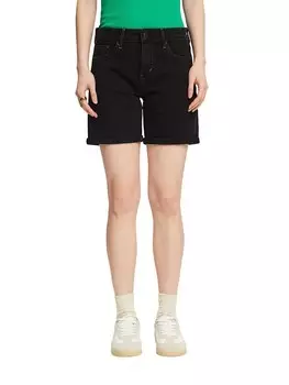 Джинсовые шорты ESPRIT, черный