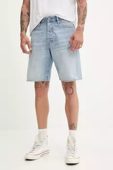 Джинсовые шорты G-Star, синий