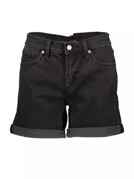 Джинсовые шорты GAP, черный