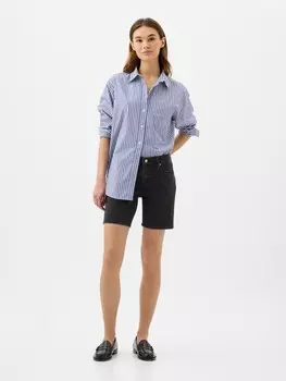 Джинсовые шорты Gap, черный