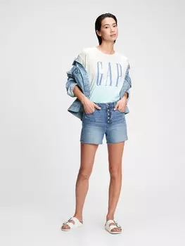 Джинсовые шорты Gap, синий
