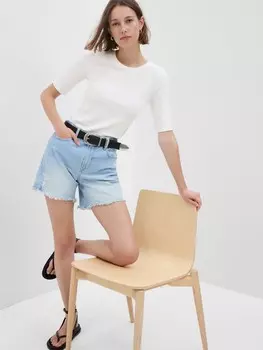 Джинсовые шорты Gap, синий
